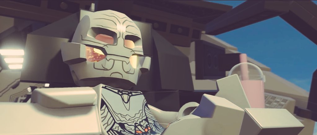 LEGOMarvelFans's tweet photo. When the Avengers ruins your evil plan but you just chill in a Quinjet with a drink. https://t.co/P4Mi96sbDT
