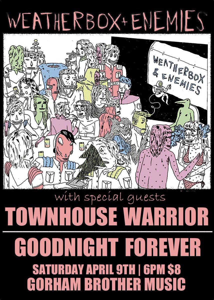 We've got a gig coming up and you might not want to miss it