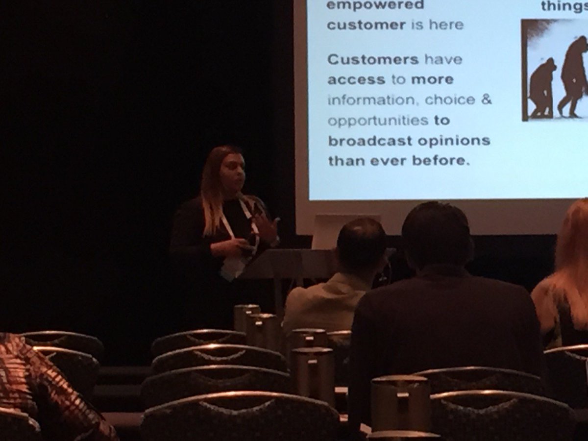kristengreg's tweet photo. Bronto's Saima Alibhai is schooling us on Digital Hugging and how to enhance the customer experience #BrontoSummit https://t.co/k2UBPMUBnn