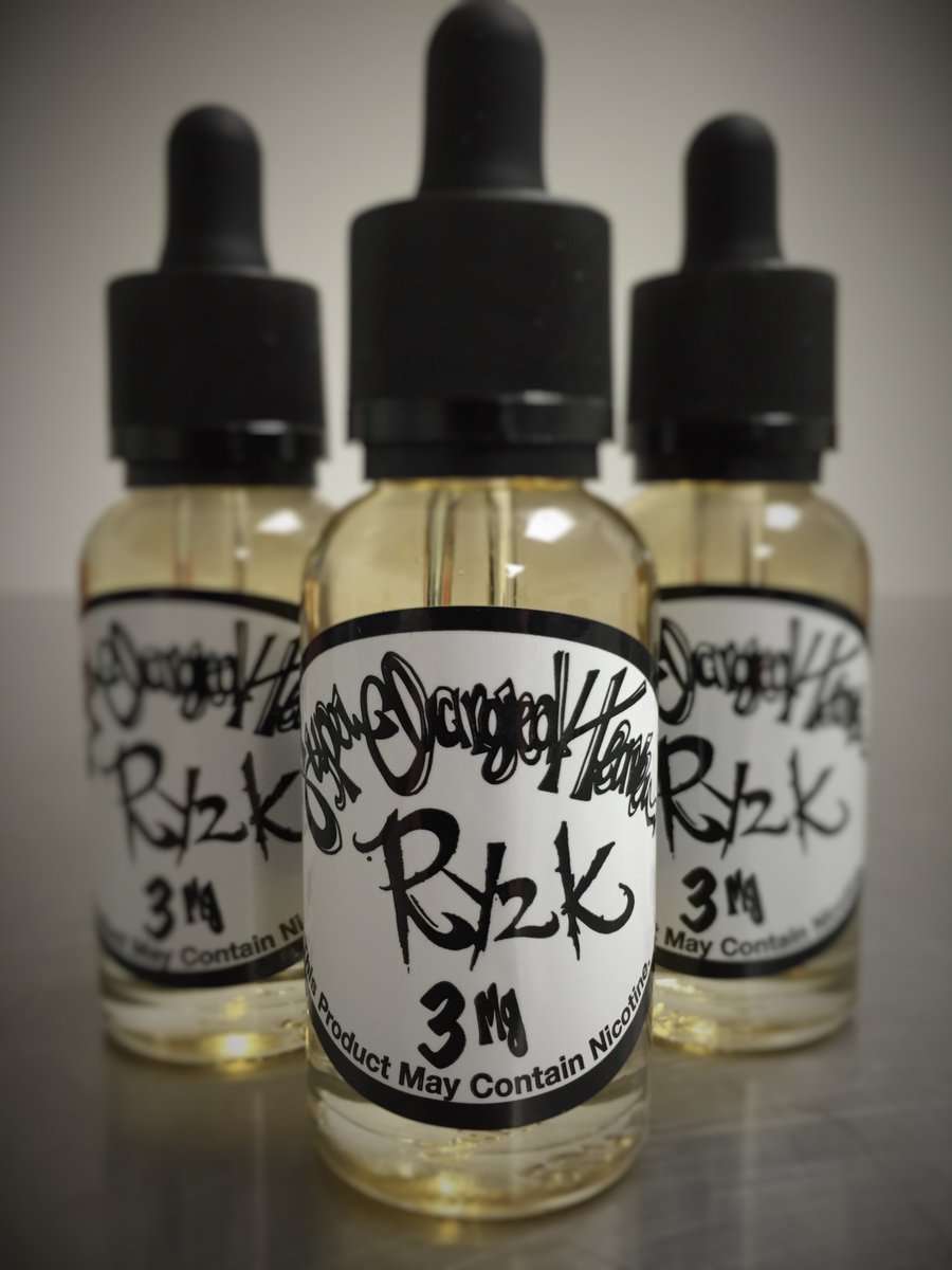 NOW AVAIL:  Super Charged Heaven - RY2K: RY4 Tobacco, Toasted Almond, Toasted Marshmallow and Caramel! (0, 3, 6mg)