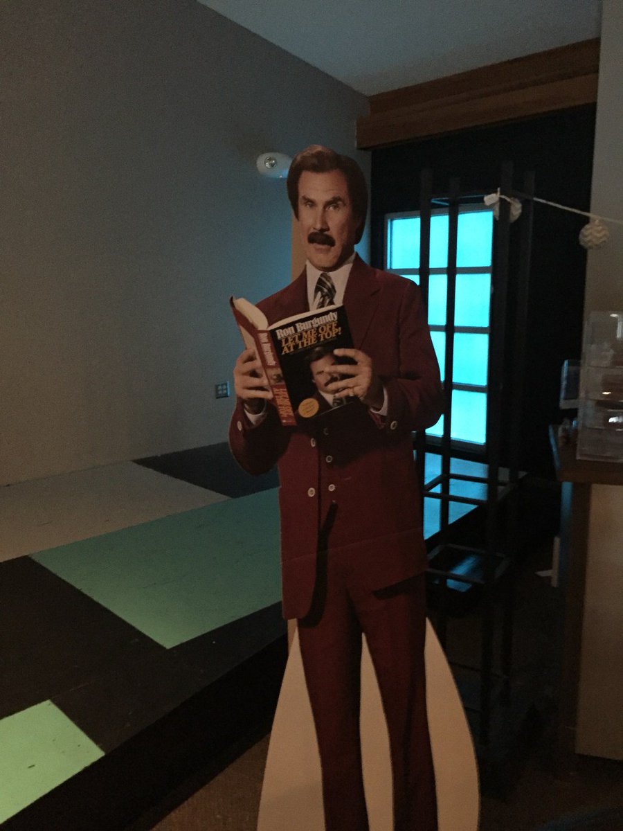 atsarahm's tweet photo. Don’t let Ron Burgundy Scare You https://t.co/gI5NW6aDOC https://t.co/soeqxgbdZS