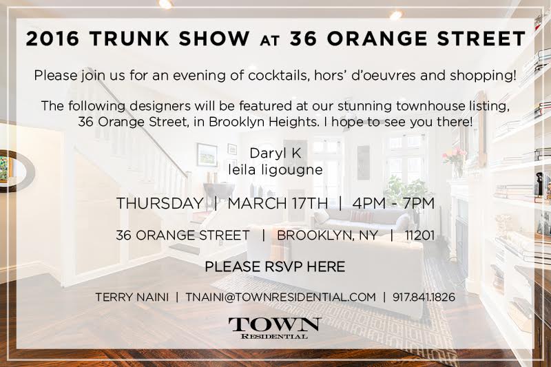 Darylknyc's tweet photo. BROOKLYN TRUNK SHOW this THU MAR 17, 4-7 pm. Invite attached. RSVP info@darylk.com https://t.co/P1SuDsVR74