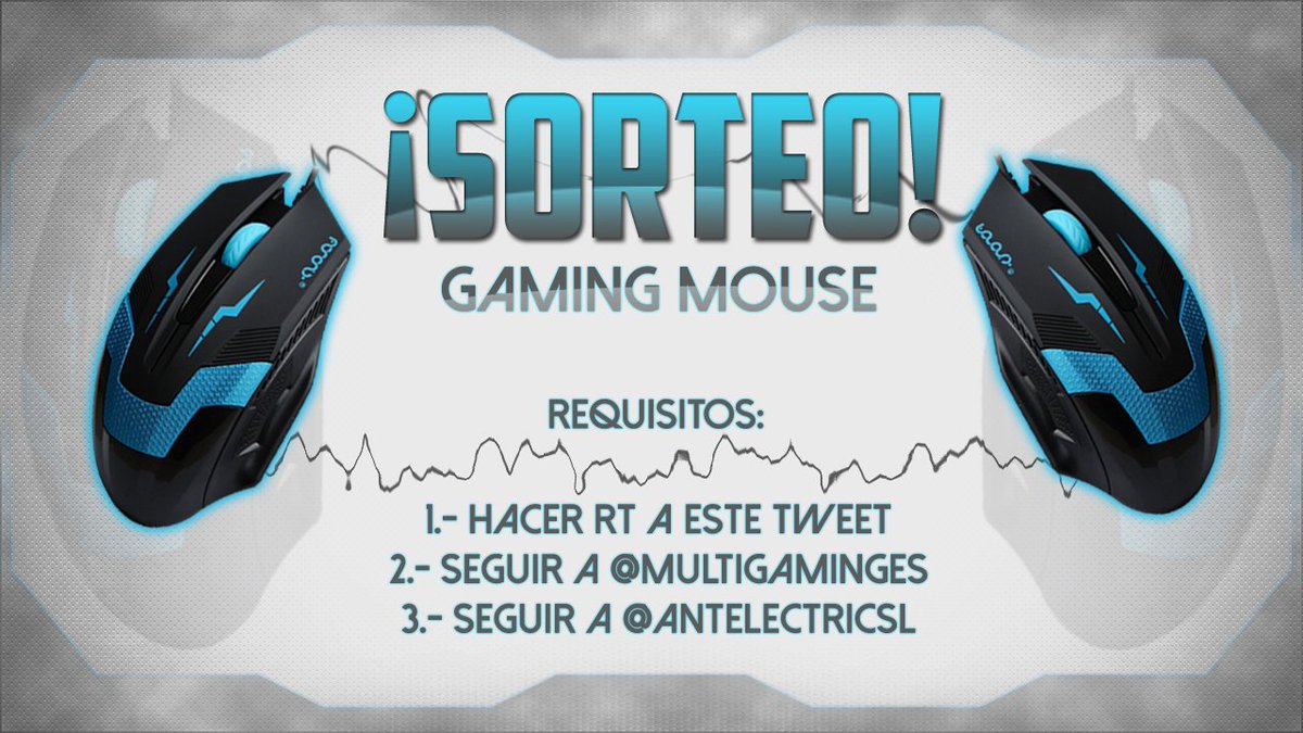 multigeekx's tweet photo. 🔥😱 ¡SORTEO de un Gaming Mouse!

Para participar ➡ Haz #RT, Sigue a @MultiGamingES y a @AntelectricSL. Acaba el 21 🔥😱 https://t.co/5zb3ePlN94
