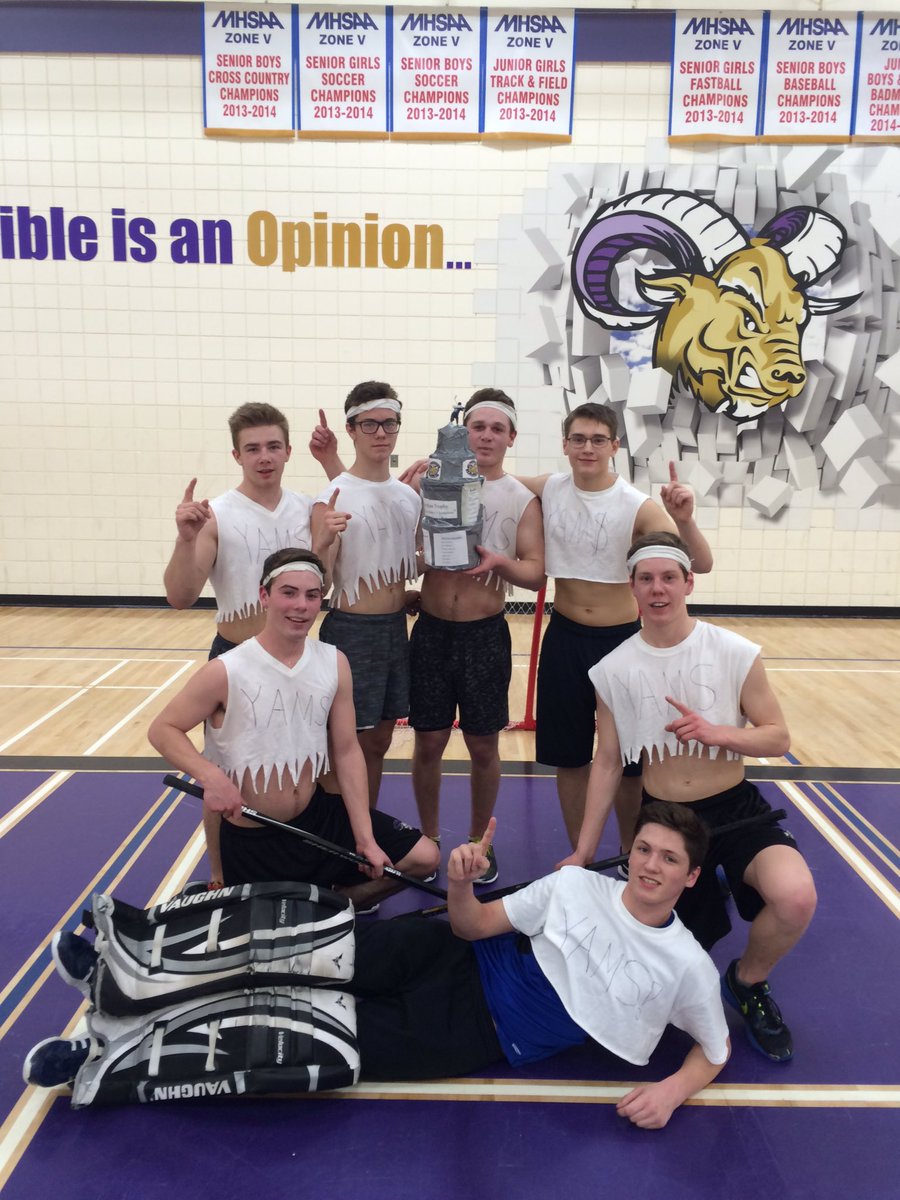 StonewallRams's tweet photo. Congrats to this years IFHL champions ... Triple ot thriller to dethrone the teachers! Nice job boys. #IFHL https://t.co/M8XscK2Inr