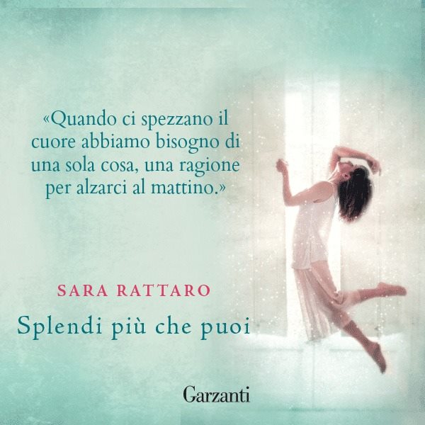 garzantilibri's tweet photo. Dopo #NonVolareVia e #NienteÈComeTe
il 31 marzo @SaraRattaro torna in libreria con #SplendiPiùChePuoi ! https://t.co/FlQtmTCJVh