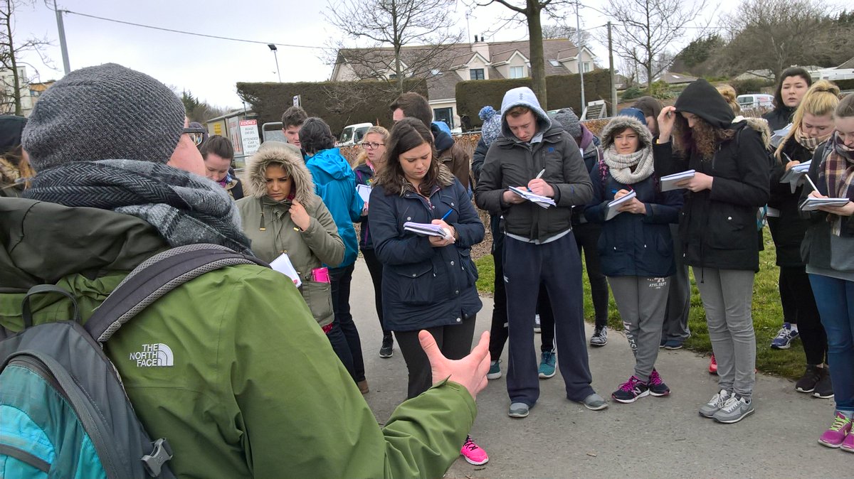 Maynoothgeog's tweet photo. 2nd Yr Fieldtrip Day 2 - Clongriffin #MayFTrip #TeamMark1 #TeamMark2 #TeamRo1 #TeamRo2 #TeamKav1 #TeamKav2 https://t.co/lOGP5KaHOG