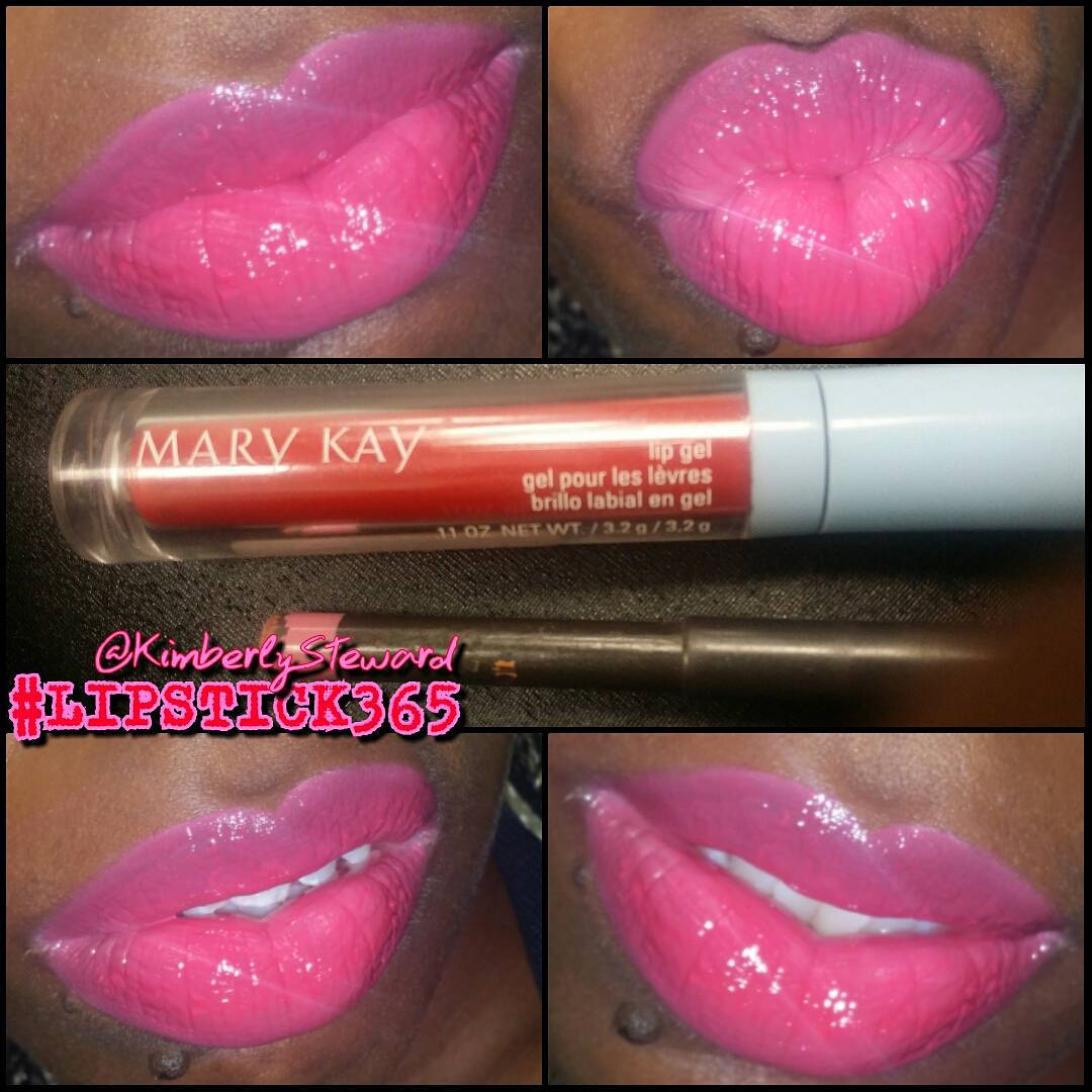 KimberlySteward's tweet photo. #Lipstick365 #OdeToColour #day85 colour #Slicked - @MACcosmetics #Lipliner &amp; @marykayus #LipGel in #CherryTwist https://t.co/9pM7S6leQ3