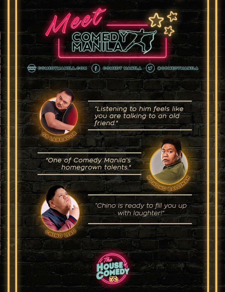 elcrunforlife's tweet photo. #ENGLICOMxJEMA
Meet MNL's finest comedians waiting at the door step of DLSU, as well as Jason Leong of Malaysia! https://t.co/syW3gD342Y
