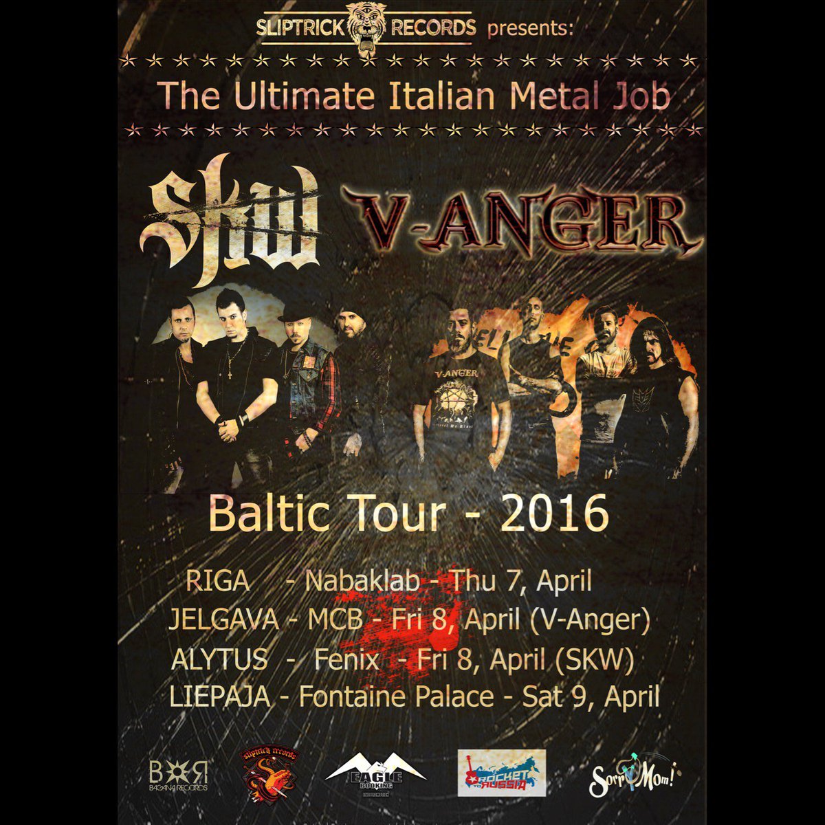 skwband's tweet image. #baltictour #tour2016 #skw #skwband #signs #vangerband #sliptrick #sliptrickrecords #lithuania #latvia