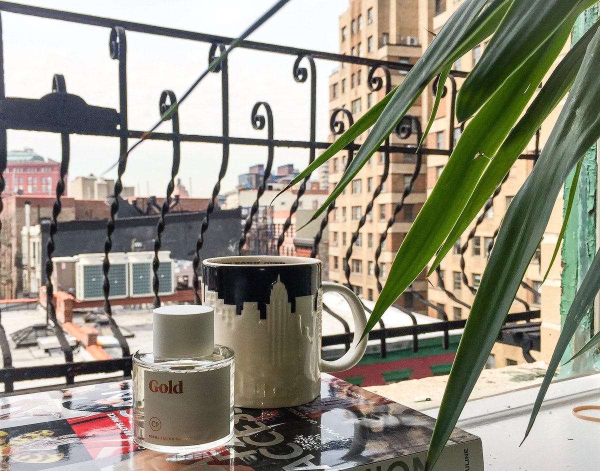 jktrahanas's tweet photo. The two best scents for every day. #commoditygoods #gold #coffee #nyc @CommodityGoods https://t.co/P6bHi1oc3m