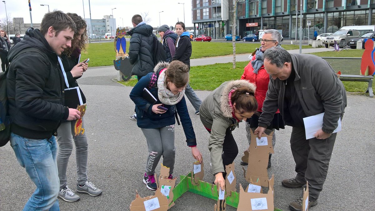 Maynoothgeog's tweet photo. 2nd Yr Fieldtrip Day 2: Axis Centre, Ballymun #MayFTrip #TeamMark1 #TeamMark2 #TeamRo1 #TeamRo2 #TeamKav1 #TeamKav2 https://t.co/90FvqSyuMA