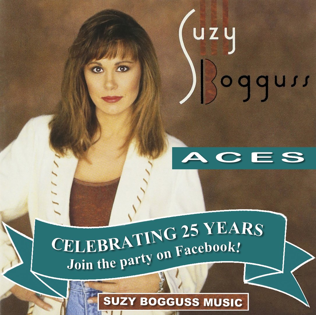 My ACES album is 25 this year! Celebration going on right now at my Facebook page! #aces25  facebook.com/SuzyBogguss/