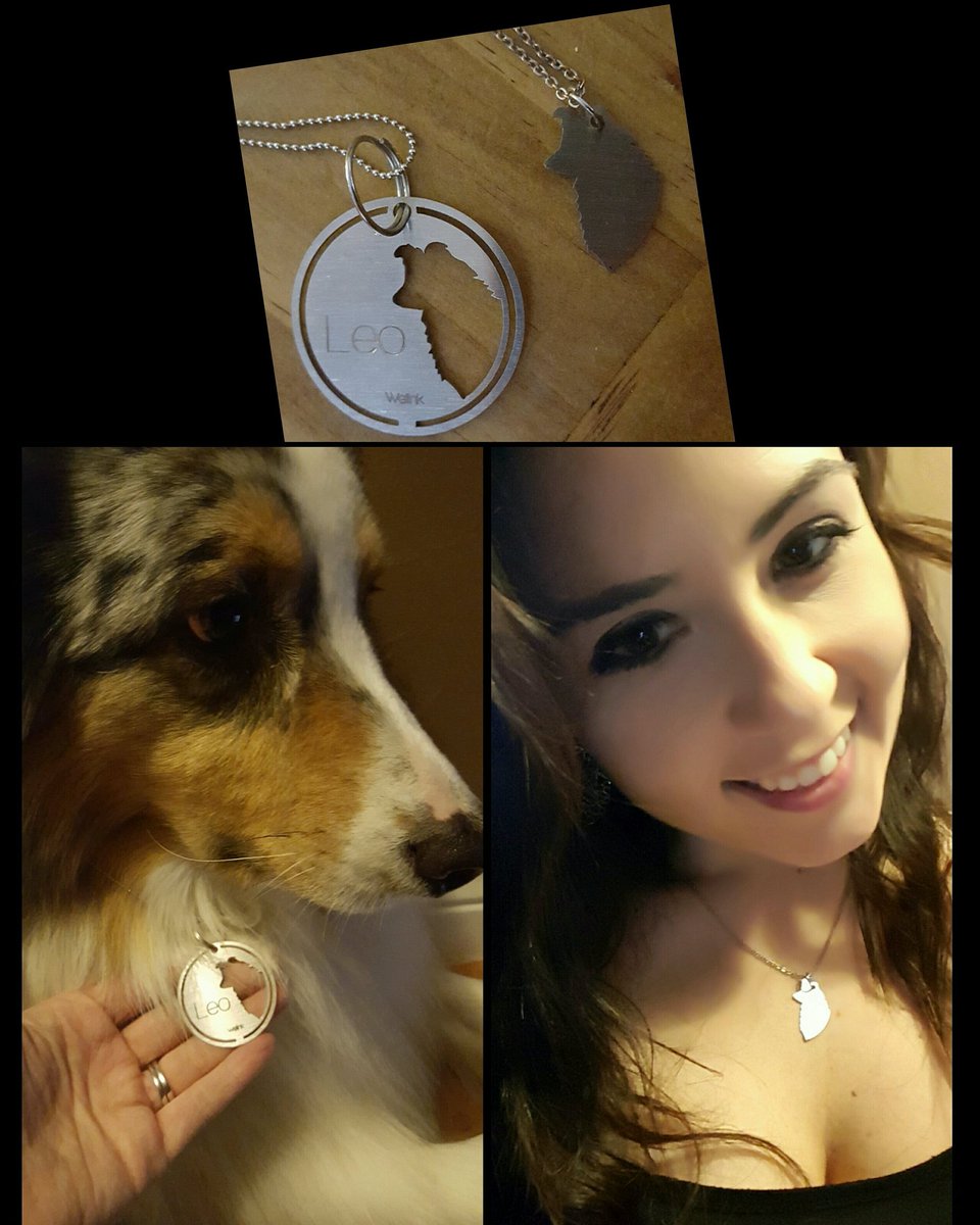 KatCallaghan's tweet photo. Do I share a friendship necklace with my Dog, Leo? Yes. Yes I do. Thanks SO MUCH #WeLinkTags . Would you get one? 🐶 https://t.co/IotU5hMLkZ