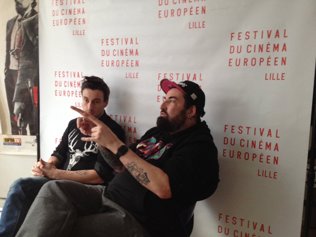 Duarom's tweet photo. Venez rencontrer Lucie Maine et greg romano de @goldenmoustache ce soir à saint sau !
#eurofilmfest2016 https://t.co/ZWDDO8mT8t