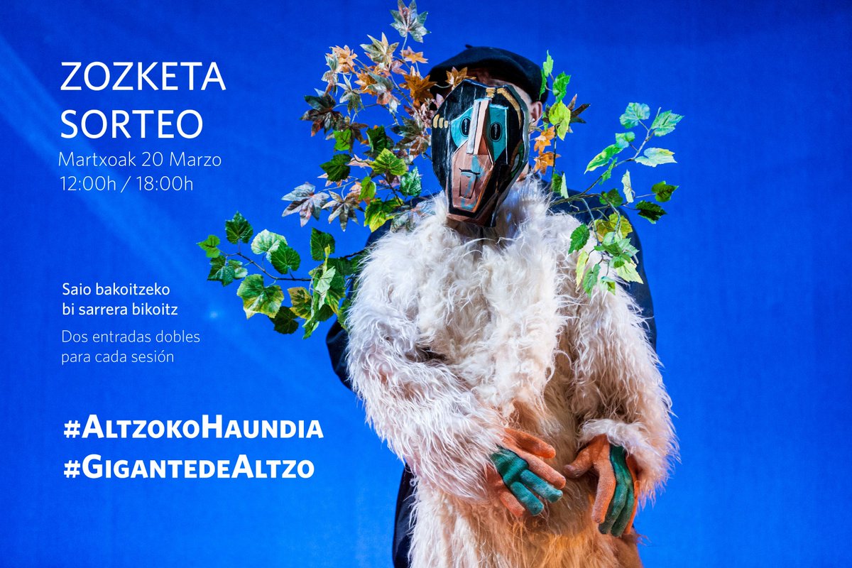 mnievak's tweet photo. #Sorteo de entradas para #AltzokoHaundia en la página de facebook de #Donostia2016 https://t.co/NtXfUaUPpa https://t.co/4qeYn1RuIx