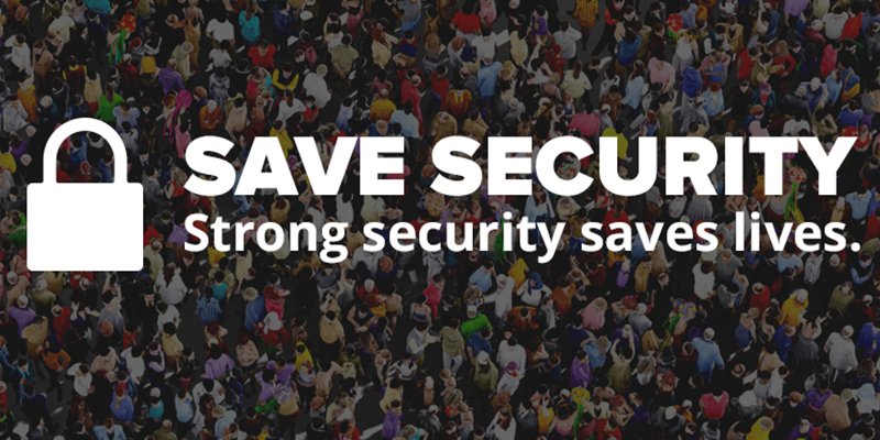 RT to help #SaveSecurity! Backdoors make us less safe, not more safe SaveSecurity.org  <a href="/IDLtweets/">Team Internet</a> #AppleVsFBI