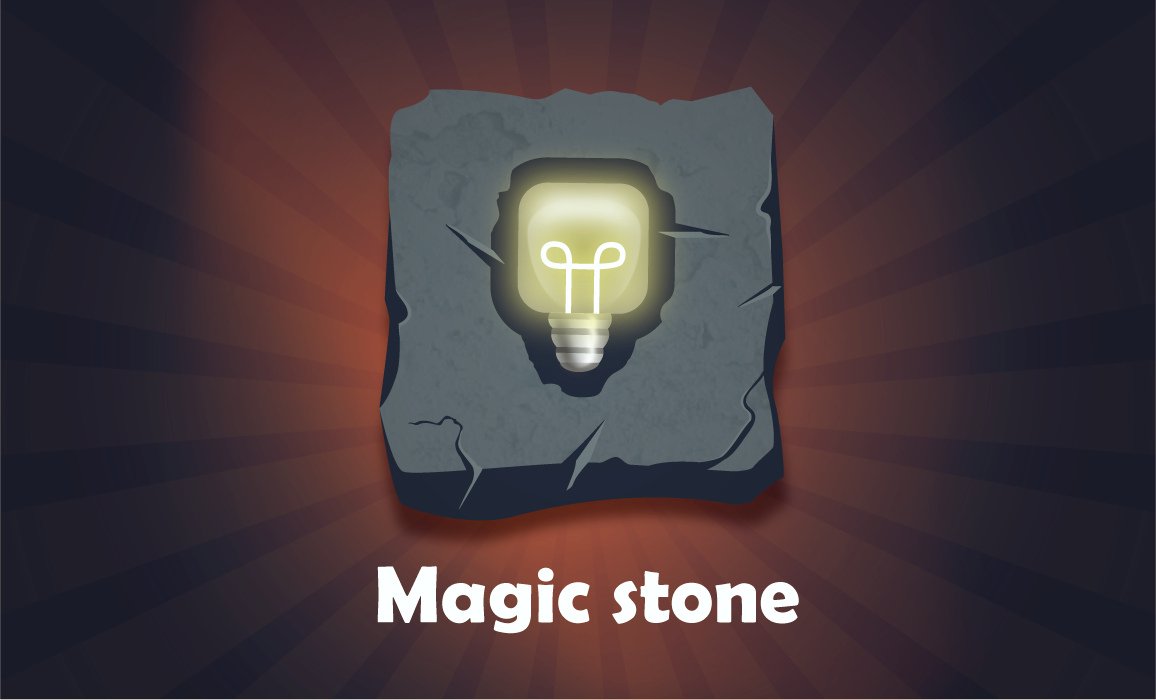 IamEsquare's tweet image. #Ideas àlways break stones, espècially in #gamedev!  #esqlabs