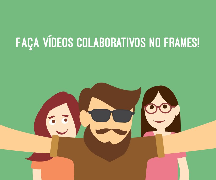 weartheframes's tweet photo. Colabore e faça vídeos com seus amigos no Frames! #framesapp https://t.co/329uYHgSdt
