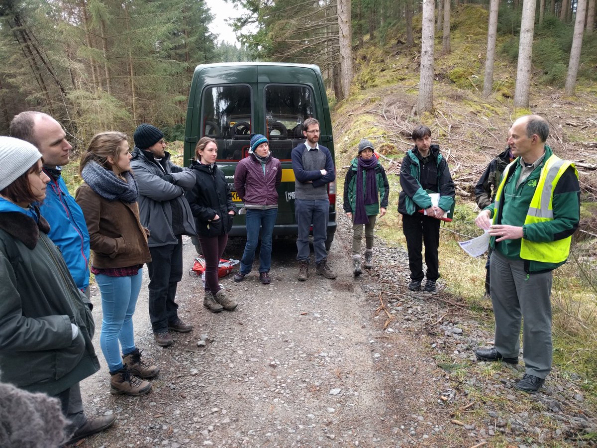 MPetr81's tweet photo. Learning about the real forest problems in Cowal & Trossachs forest district during @Forest_Research field visit. https://t.co/2ViKpvXC6k