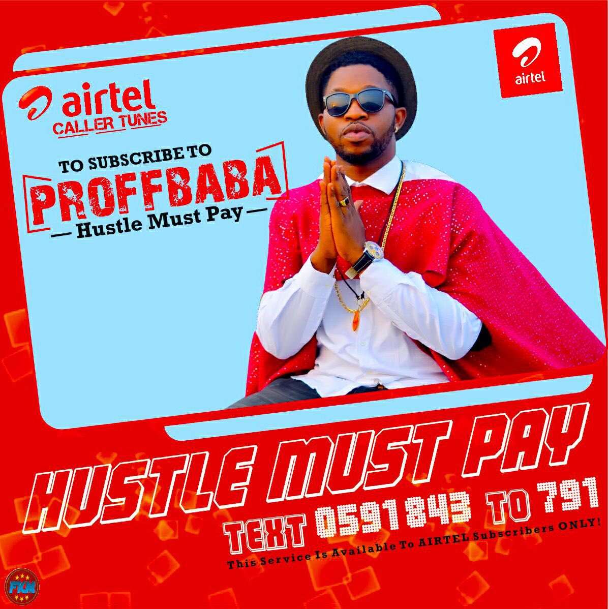 iamproffbaba's tweet photo. AIRTEL USERS ONLY
Airtel callers tunes. Subscribe to Hustle Must Pay by proffbaba. Text 0591843 to 791 #proffbaba https://t.co/gn98iKU3qa