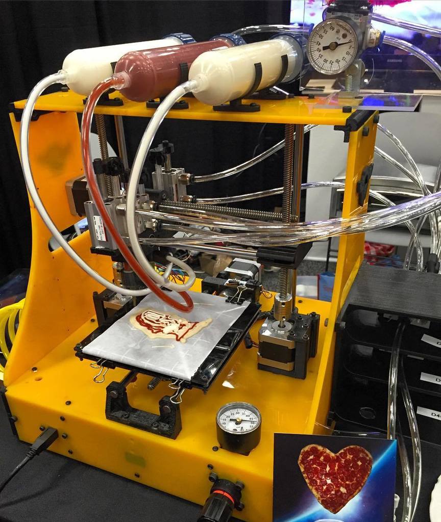 _MLIU's tweet image. 3D Printed Pizza 😍🍕 #pizzatech #foodtech #futureoffood #3dprinting #pizza ift.tt/2546O16