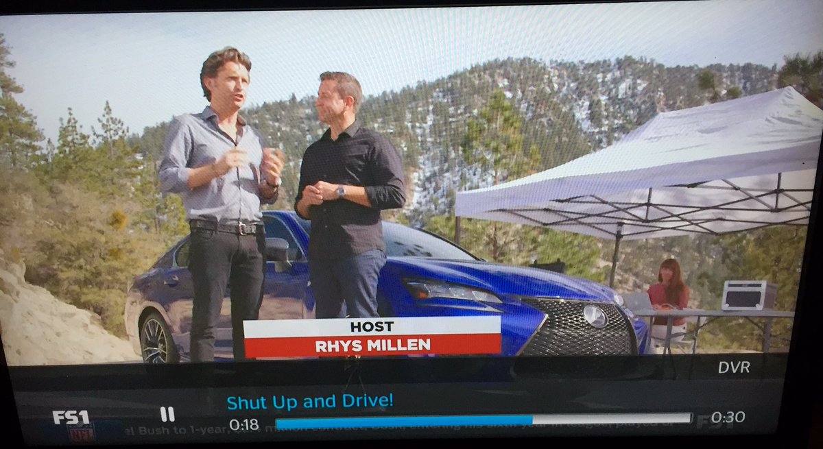 islandistheway's tweet photo. @justinbelltv @RhysMillen @lexusnews @CreativeZing Thanks Loved being timekeeper! #shutupanddrive #excitingepisode https://t.co/KJBuejEN5T