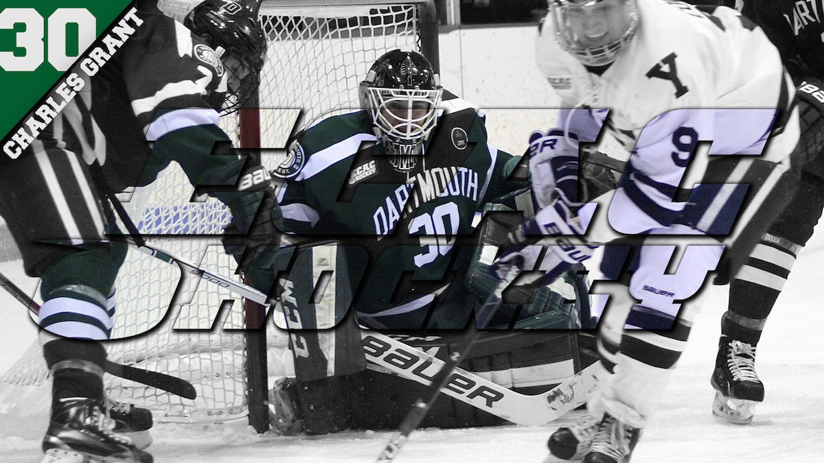 Dartmouth_MIH's tweet photo. For the 3rd time in 2016, Charles Grant is your #ECACHockey Goaltender of the Week. 

https://t.co/PC6slNVPrw https://t.co/vu40PMswgP