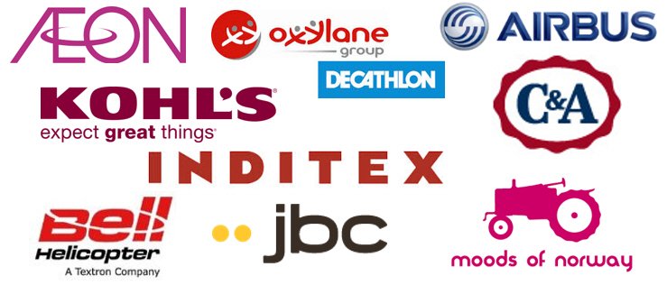 Some of the many companies that trust OAT &amp; <a href="/CheckpointSys/">Checkpoint Systems</a> to deliver #RFID #SupplyChain solutions #retail #mfg