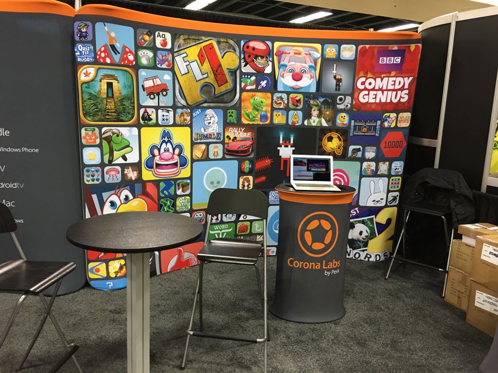 CoronaLabs's tweet image. Get a Corona t-shirt today at booth 2406 #GDC #gdc16 #gdc2016