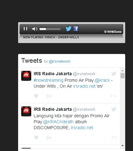 Nikmati 3 lagu pertama dari <a href="/KRACKdeath/">KRACK</a> , just on irsradio.net !