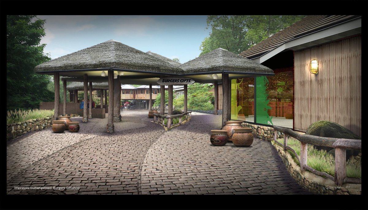 Ontwerp, ontwikkeling en bouwcoördinatie van een compleet nieuwe souvenirshop en entreebeleving in #Burgerszoo