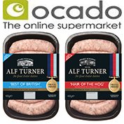 Alf_Turner's tweet photo. OCADO Launch the Alf Turner Sausage Range: https://t.co/j1dsfdcSA6 @Ocado @HelpforHeroes #supportingourforces https://t.co/YUfi97BxDL