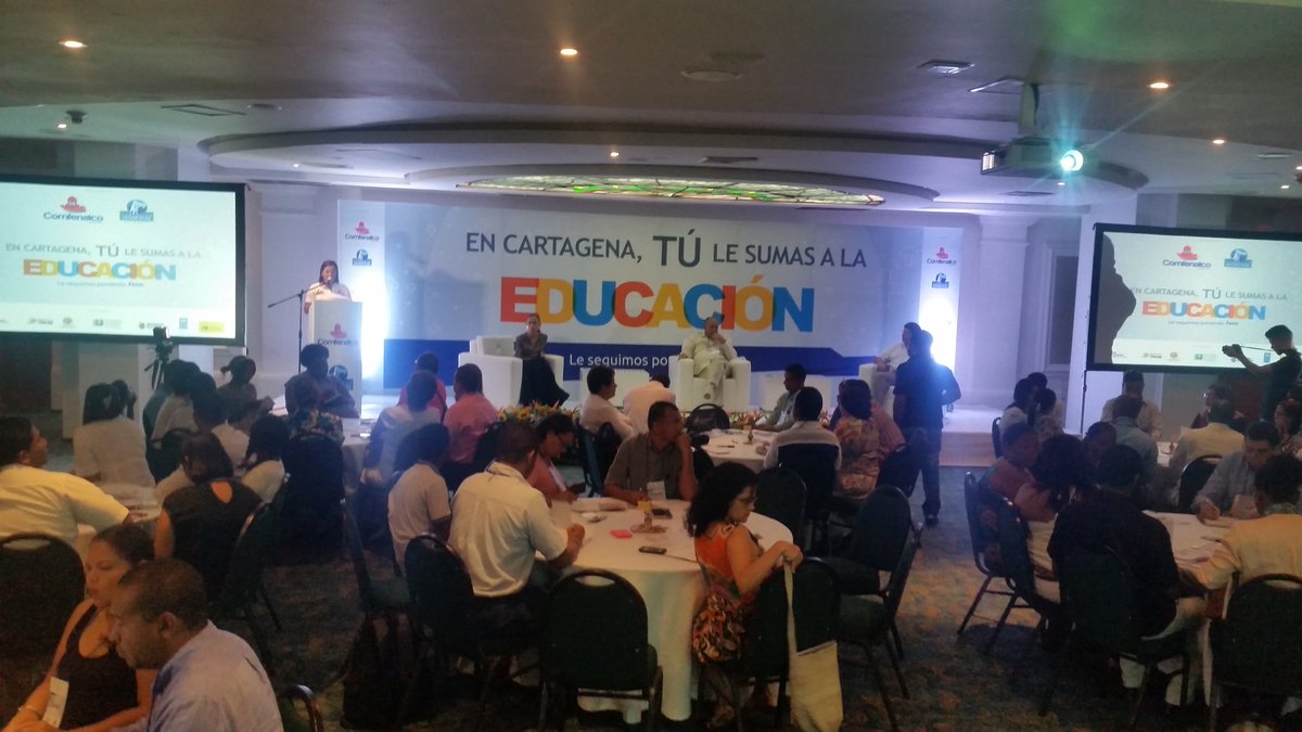 Así inician los foros temáticos de #Educación gracias a los aportes de @ctg_comfenalco  #TuleSumasAEducación