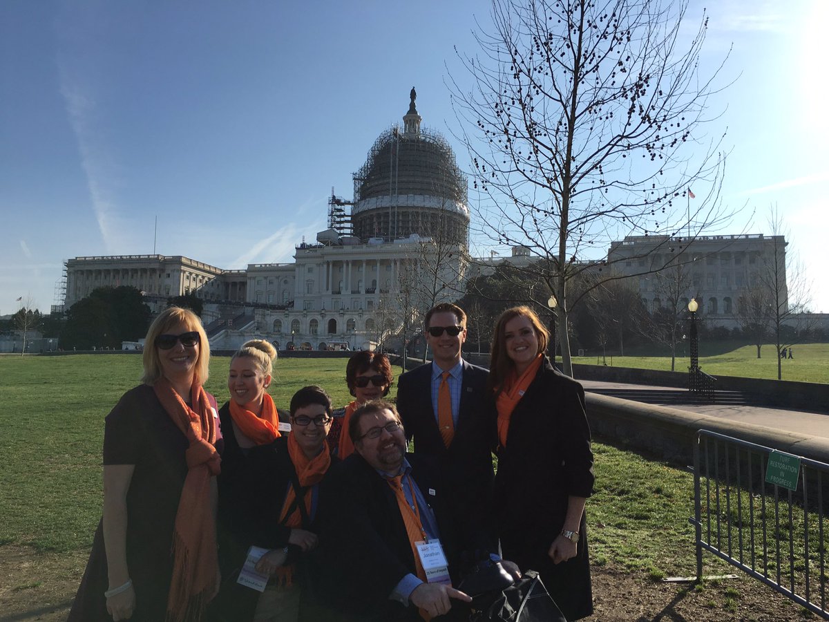 MSadvocacy's tweet photo. #MSactivists rocking it on The #hill! #wearestrongertogether #cdmrp #nih #research #fda #florida #advocate https://t.co/ADGxSL5xxb