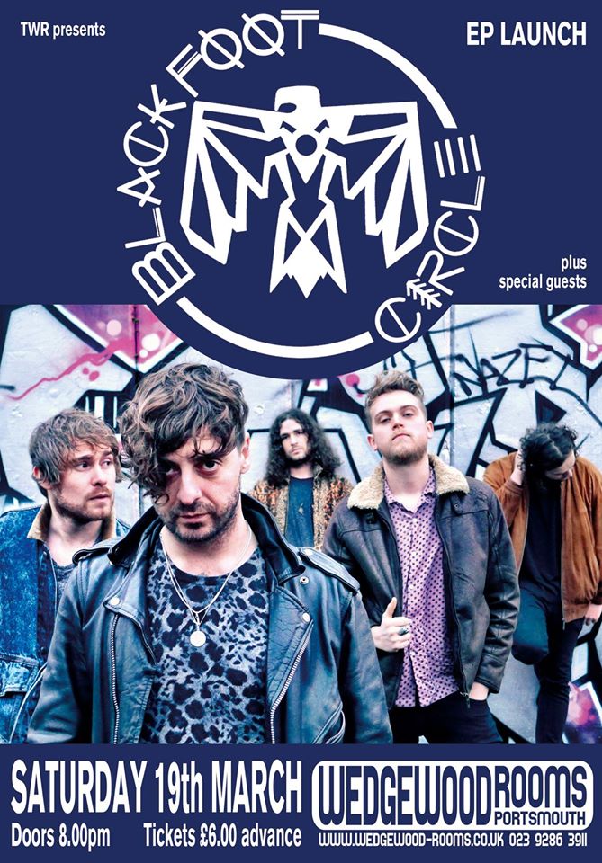 Local boys Blackfoot Circle take over The Wedge this Saturday! 

Don't miss out on what promises to be a great show!