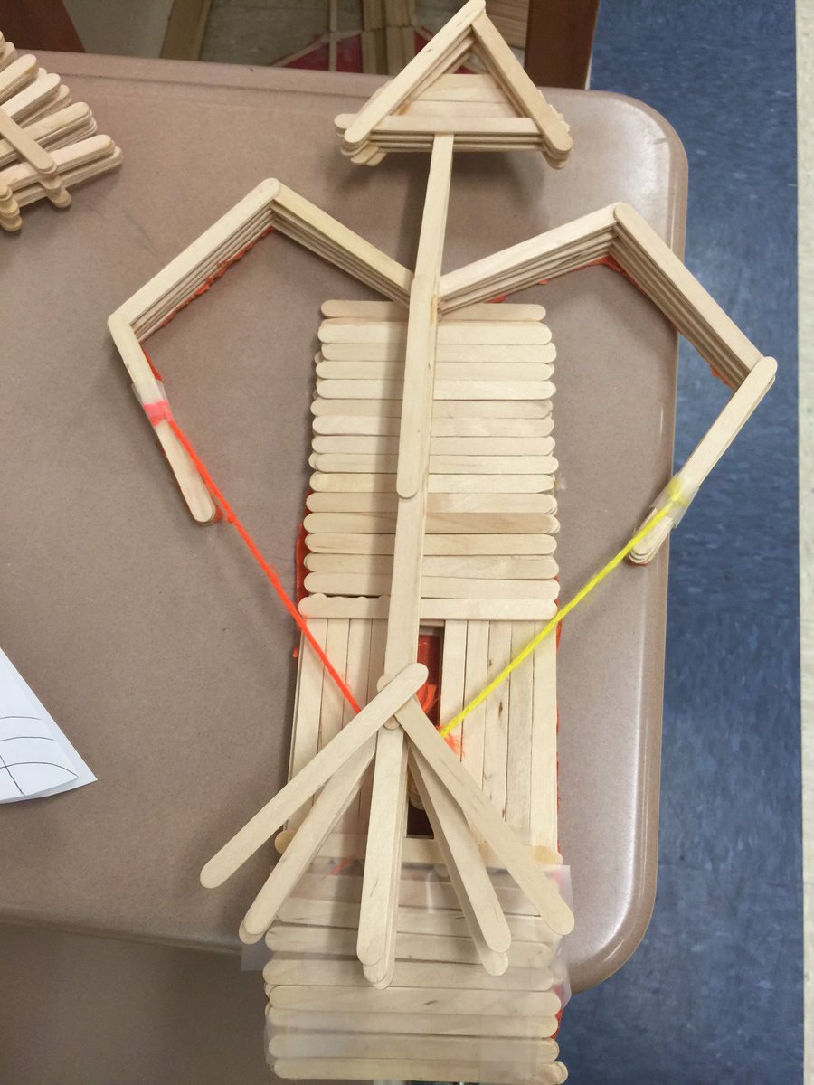 MrBakerBMS's tweet photo. Da Vinci's cross bow, slightly modified #Renaissance https://t.co/c3mUfKAfW5