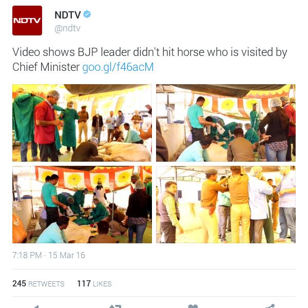 NaIna0806's tweet photo. Media has time to debate abt a Horse a human life has no value for them Shame !
#MediaHatesHindus https://t.co/QoxKlKHmXk