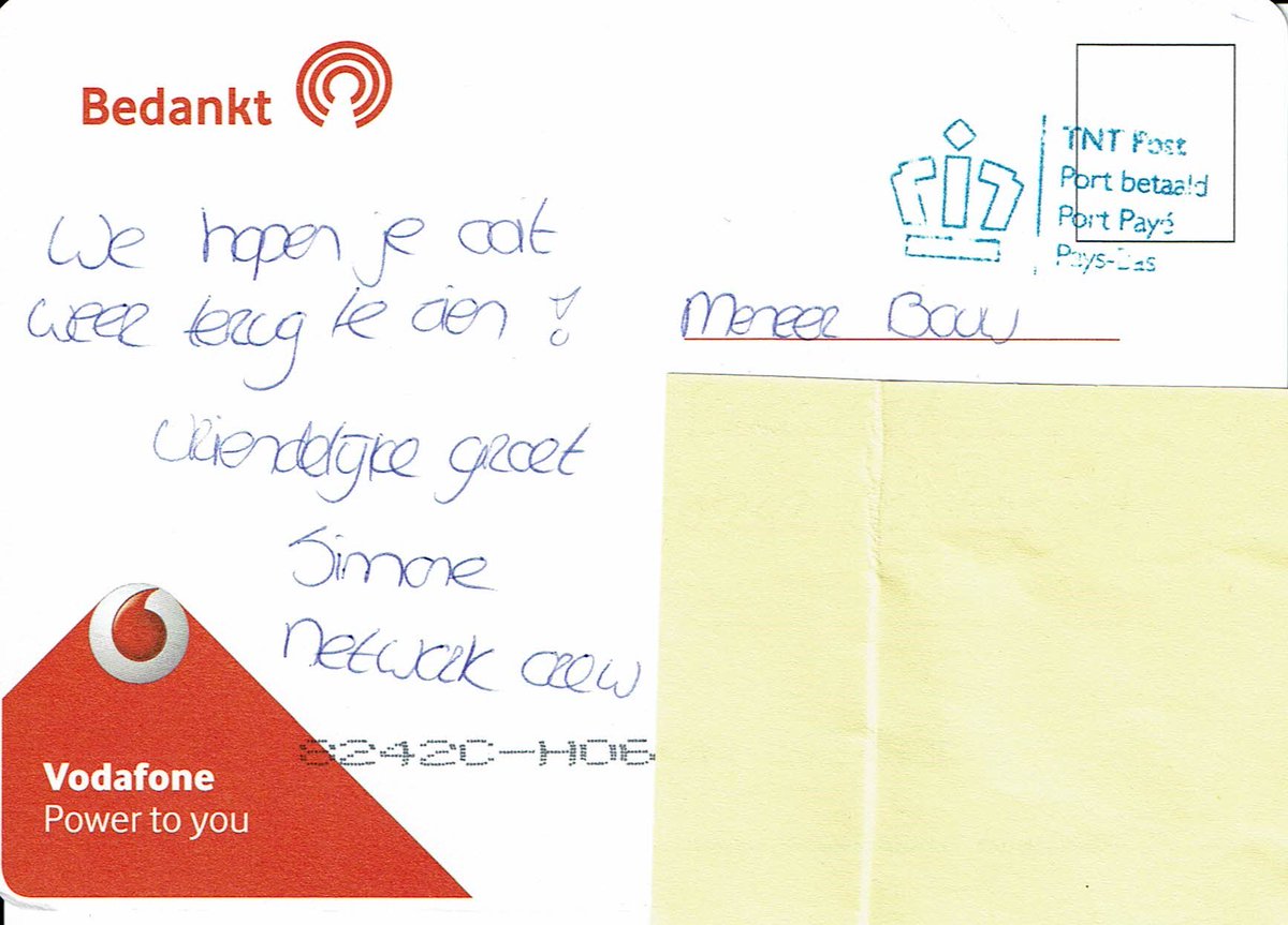 eimert1973's tweet image. Zeg je je abonnement op krijg je dit !
#attent #Vodafone #webcrew