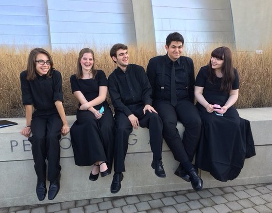 RoughRiderChoir's tweet photo. Some photos of our students performing at #SWACDA16 Amazing performances! #shsshines #wersaginaw @EMSISD https://t.co/MhNg7HNyY0