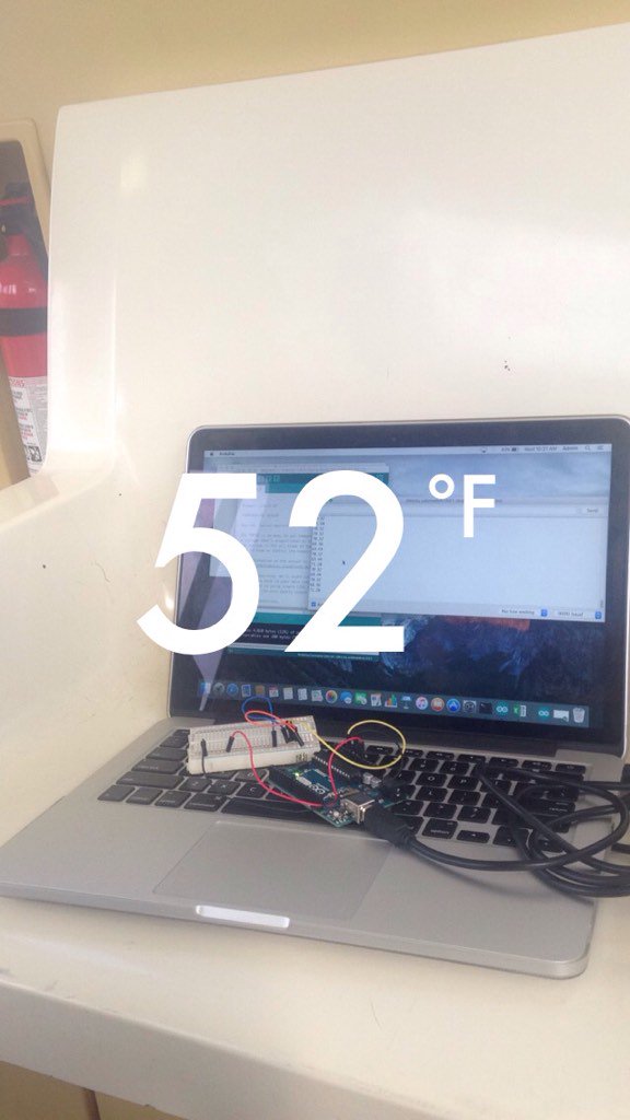 West_VirJillian's tweet photo. @WVUDOT Car: 31, Avg: 68.8°F, Medical to Walnut, 10:19-10:28 am. Occupants: 1 #PRTemps #arduino #datajournalism https://t.co/cnFNbb2osv