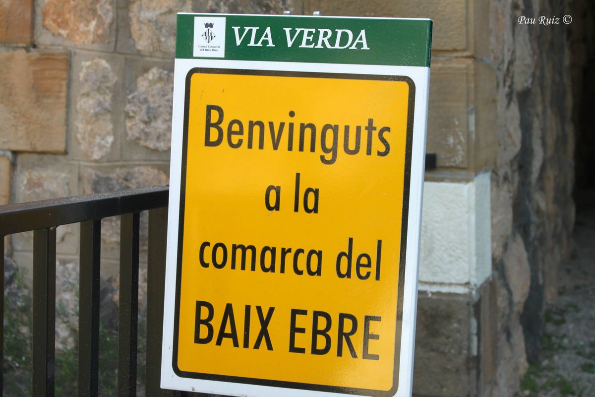 ViaVerdaEbre's tweet photo. Entre #PinellDeBrai i #Benifallet el Pont de la Riberola dóna la benvinguda al #BaixEbre @terresebretur #ViaVerda https://t.co/VdKw92jZbV