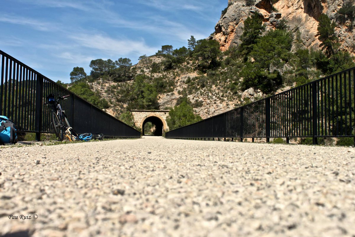 ViaVerdaEbre's tweet photo. Entre #PinellDeBrai i #Benifallet el Pont de la Riberola dóna la benvinguda al #BaixEbre @terresebretur #ViaVerda https://t.co/VdKw92jZbV