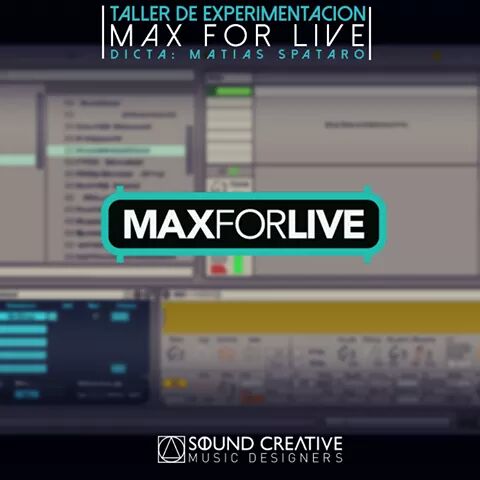 SoundCreativeCL's tweet photo. #SoundCreative #Experimentación #TallerMaxForLive #ableton #abletonlive https://t.co/OtkjnWlMrY
