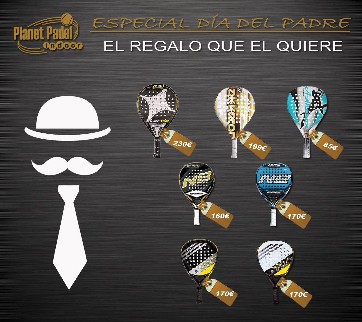 #DiaDelPadre2016 #ElMejorRegalo #PlanetPadelIndoor