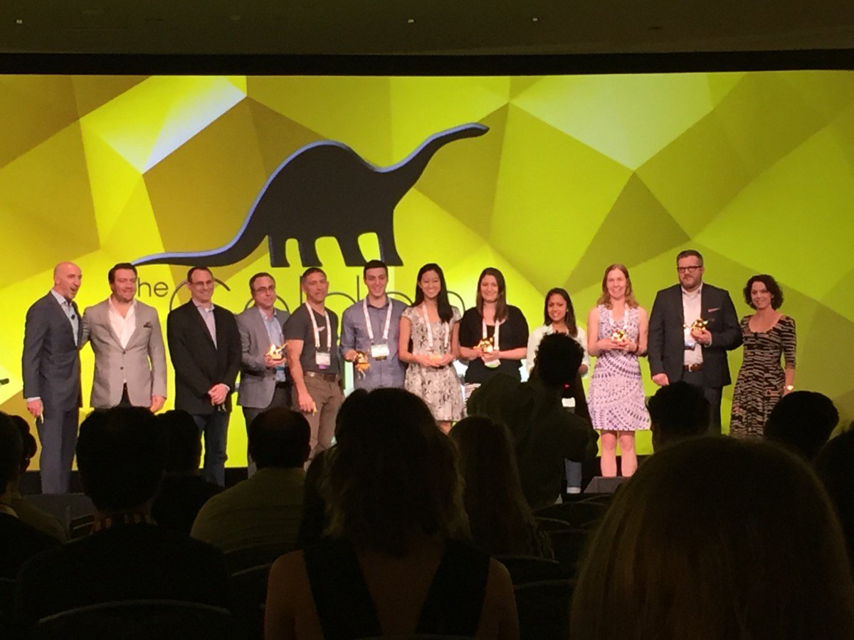 kristengreg's tweet photo. Congrats to all the talented Golden Bronto award winners!! #BrontoSummit https://t.co/ZbKBO8NEp3