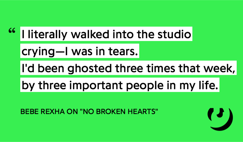 RapGenius's tweet image. .@BebeRexha was really hurt when she made her new song “No Broken Hearts” feat. @NICKIMINAJ
genius.com/8804001
