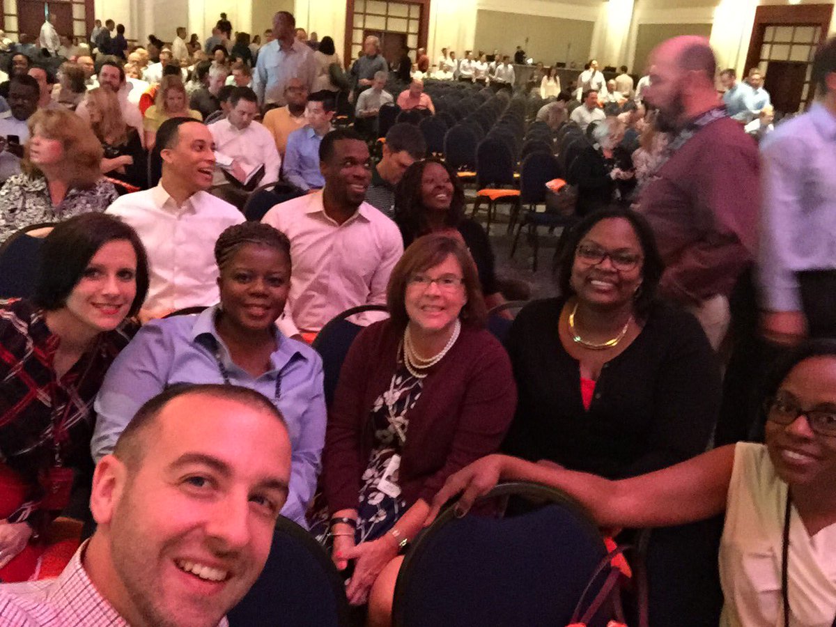 #KCC leadership team at the live streaming of the Store Manager's meeting!