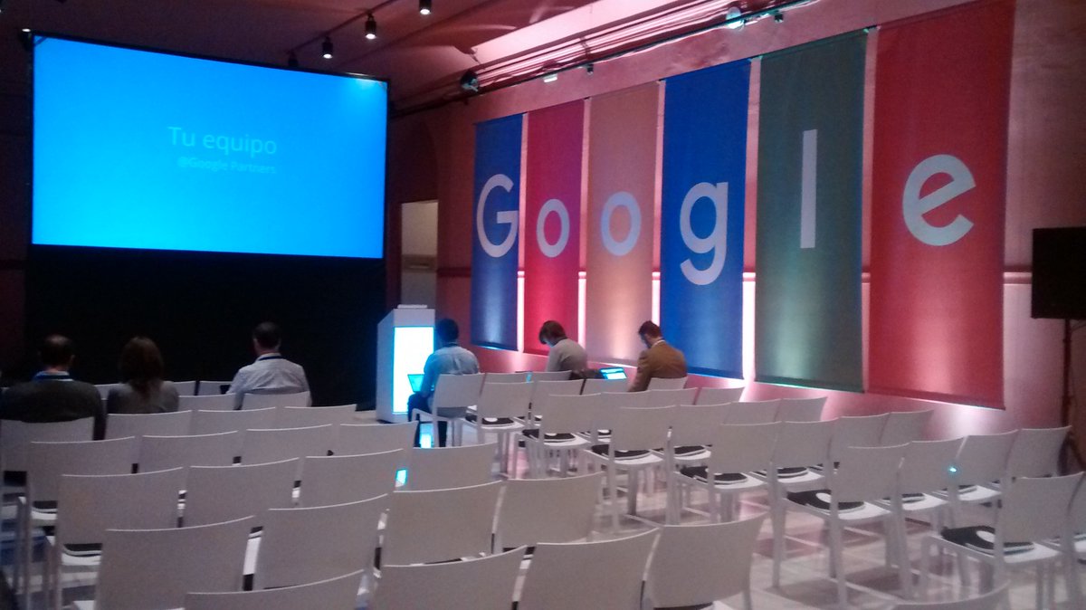 Ya estamos aquí!! #GooglePartners #Andalucía