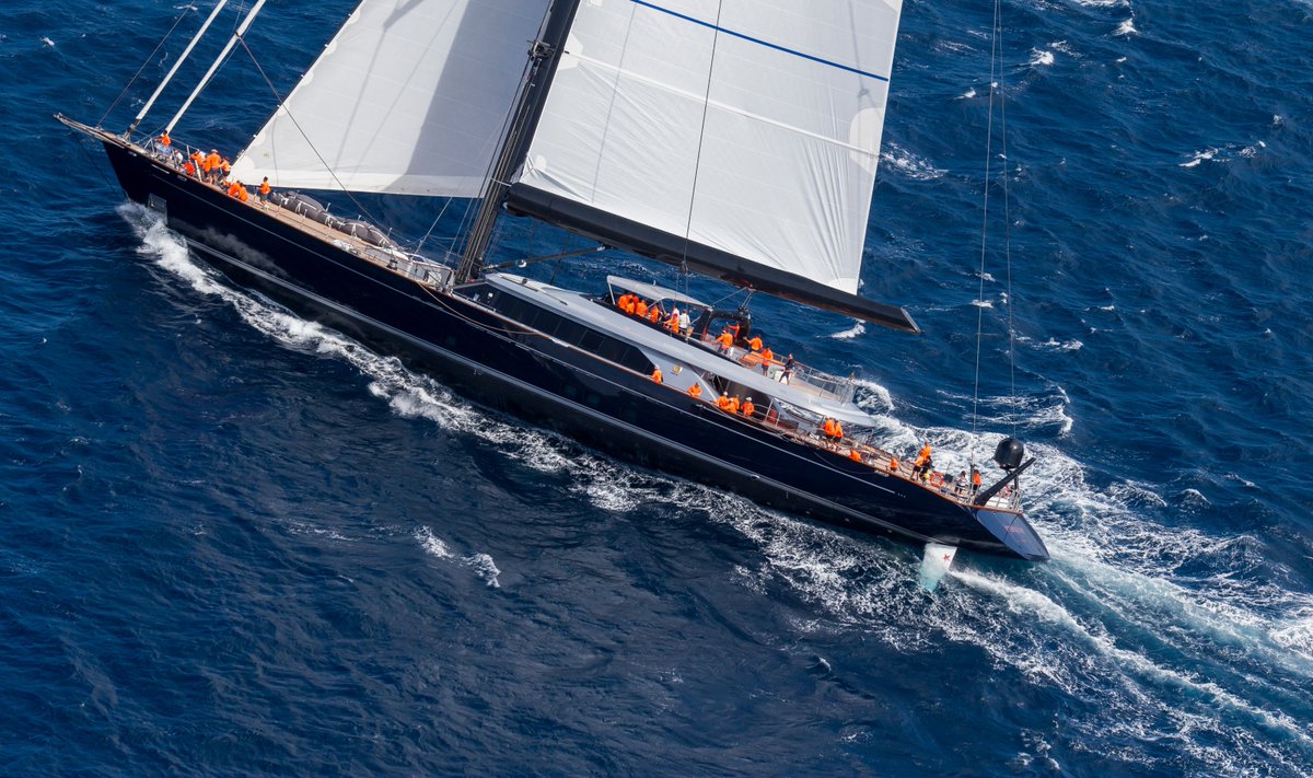 perininavi's tweet photo. #perininavi the 60m Seahawk and Perseus^3, will attend the St. Barths Bucket regatta 2016 #sailing #stbarthsbucket https://t.co/7yj8yPlv3h
