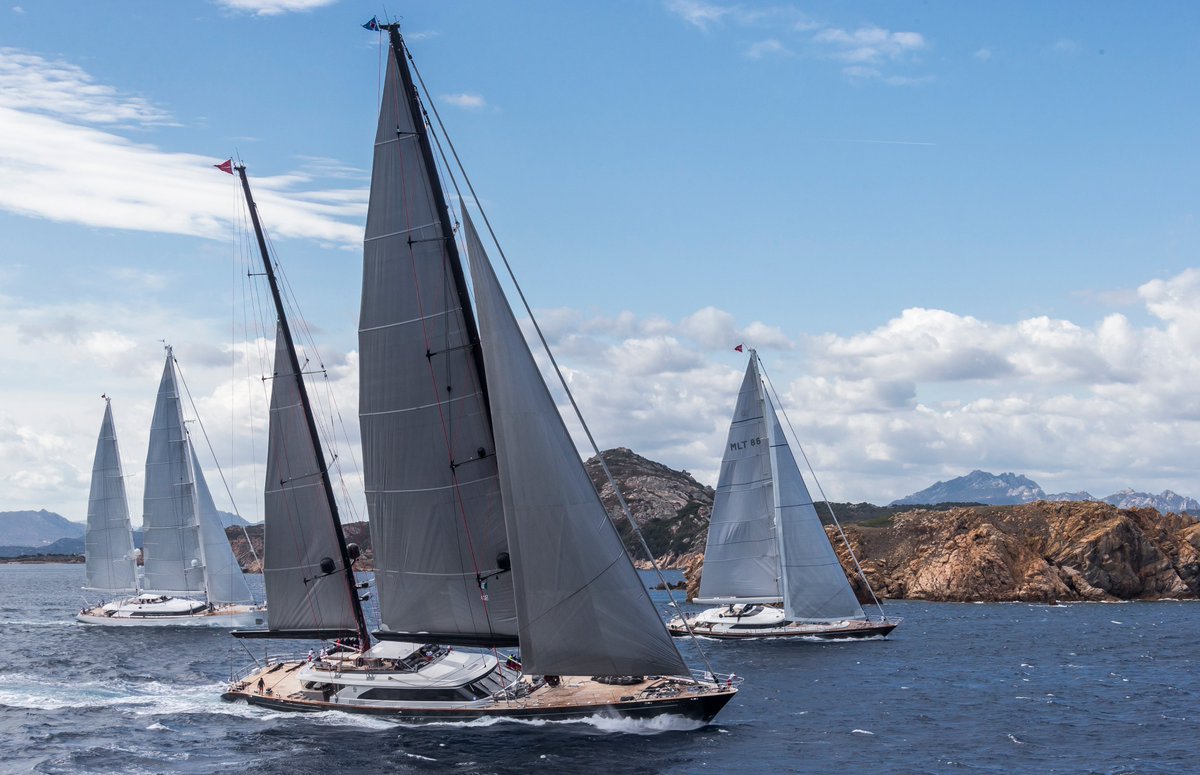 perininavi's tweet photo. #perininavi the 60m Seahawk and Perseus^3, will attend the St. Barths Bucket regatta 2016 #sailing #stbarthsbucket https://t.co/7yj8yPlv3h